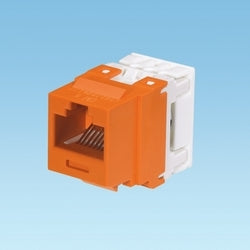 PANDUIT Panduit NK6X88MOR Cat6A NetKey PunchdownMod OR Each