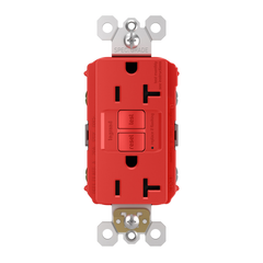 LEGRAND Pass & Seymour 2097-RED Duplex Type High Impact Resistant Thermoplastic Material Red