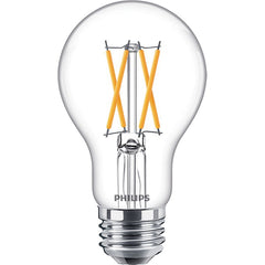 PHILIPS PHILIPS 549493 A-Shape LED Lamp, A19, E26, 8W, 800 LM, 2700/2200K, 90 CRI, 120V, Dimmable