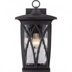 Quoizel Inc GVR8408K Grover Outdoor Lantern 100 W A21 Medium Lamp Base Incandescent Lamp Rectangle
