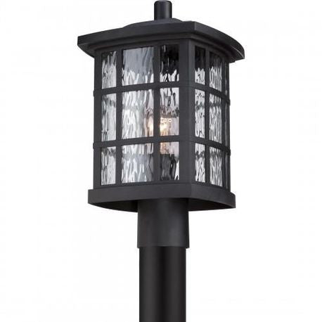 QUOIZEL Quoizel Inc SNN9009K Outdoor Lantern 100 W Incandescent Lamp Mystic Black