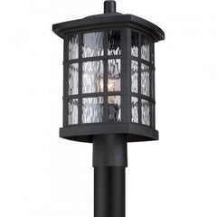 Quoizel Inc SNN9009K Outdoor Lantern 100 W Incandescent Lamp Mystic Black