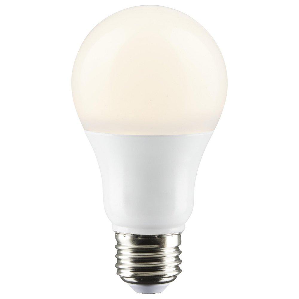 SATCO SATCO S29837 9.8W A19 LED Bulb Medium E-26 Base 3500 Kelvin 220° Dimmable