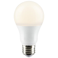 SATCO S29837 9.8W A19 LED Bulb Medium E-26 Base 3500 Kelvin 220° Dimmable