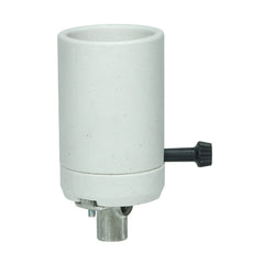 SATCO 90-428 3-Way Turn Knob Socket with Hickey 750W 250V