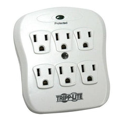 EATON Tripp Lite SK6-0/SPIKEBLOK Surge Protector, 120 VAC, 15 A, 6 Outlets, Wall Mount