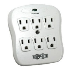 EATON Tripp Lite SK6-0/SPIKEBLOK Surge Protector, 120 VAC, 15 A, 6 Outlets, Wall Mount