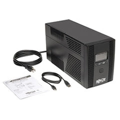 Tripp Lite SMART1500LCDT SmartPro LCD 120V 50/60Hz 1500VA 900W Line-Interactive UPS, AVR, Tower, LCD, USB, 10 Outlets