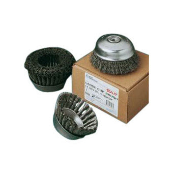 UNITED ABRASIVES SAIT 3409 WIRE WHEELS & CUP BRUSHES