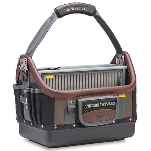VETO PRO PAC Veto Pro Pac VPP10089 TECH OT-LC Large Capacity Open Top Tool Bag (16 x 12 x 12)