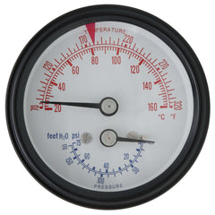 Weil McLain 510-218-097 Temp and Pressure Guage