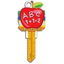 Lucky Line B131K House Key Kwikset Teacher Brass 1 Each Per Card