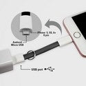 Lucky Line U15101 Micro Charging Cable Asst 1/Cd