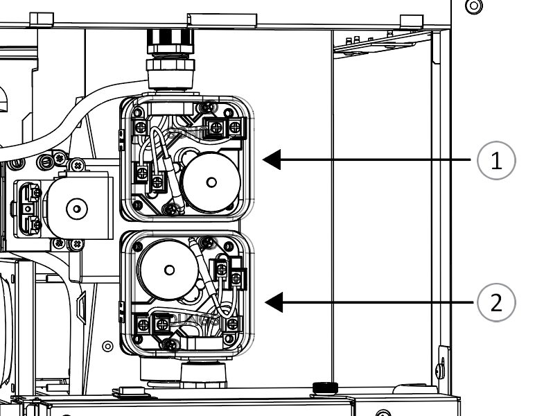 IBC P-1250 AIR FLOW SWITCHES