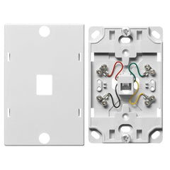 HUBBELL WIRING NS722W TERMINAL & WIRE CONNECTIONS