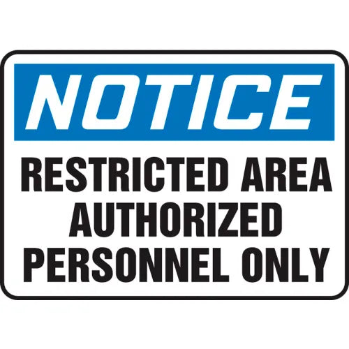 ACCUFORM MADC807VP SIGNS AND SIGN HOLDERS