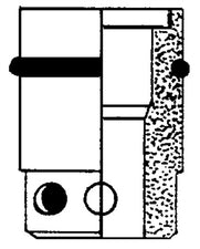 CHICAGO FAUCETS 823-002JKABRBF BATH & KITCHEN FAUCETS