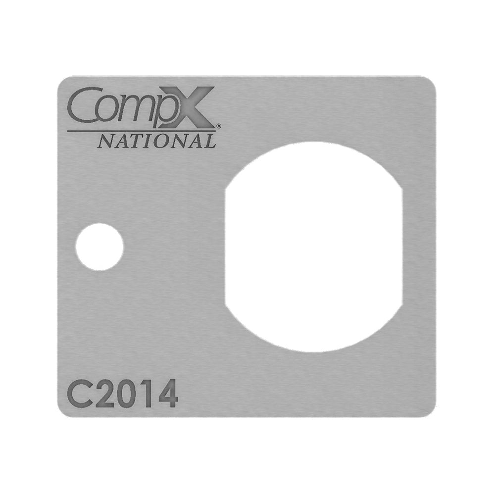 NATIONAL CABINET LOCK C2014-2C PIPE FITTINGS