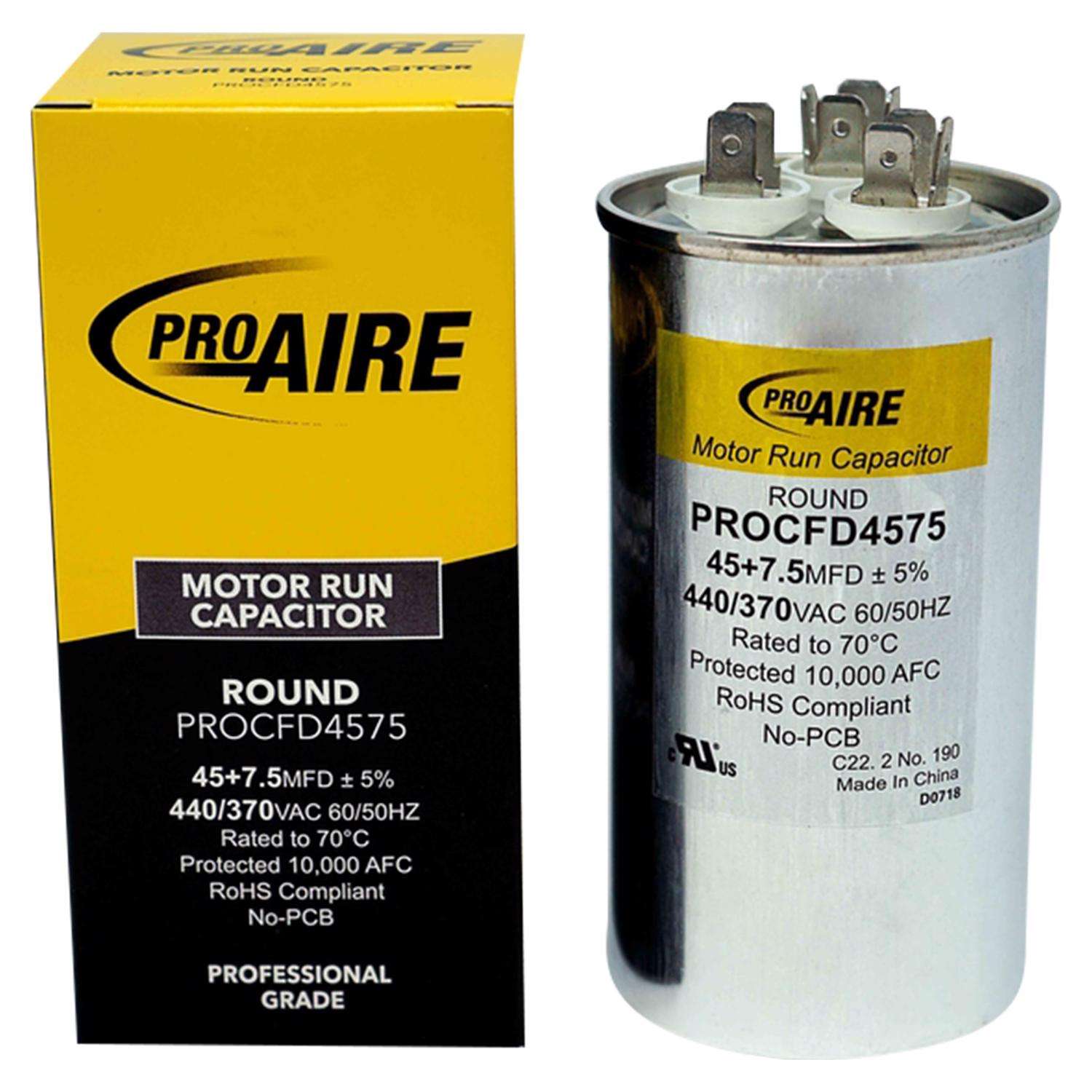 US MOTORS 45/7.5ER-CL CAPACITORS