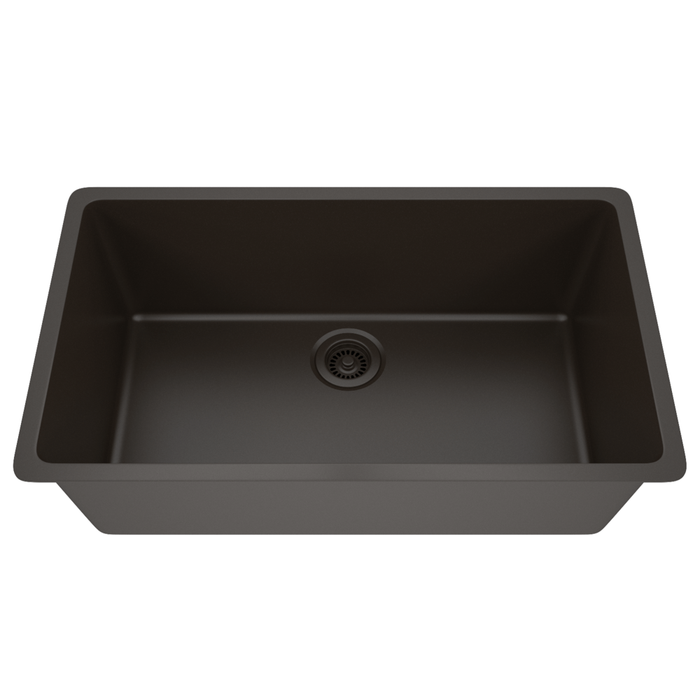 DAKOTA Dakota Plumbing Products GSE-QC3219-MO Kitchen Sink Mocha