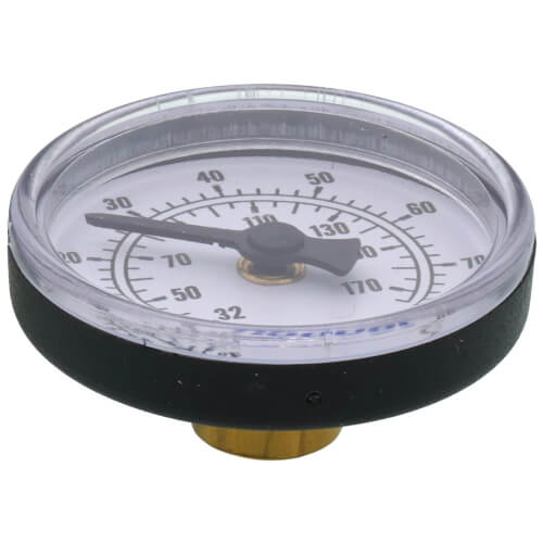 UPONOR Uponor A2771050 Stainless Steel Manifold Temp Gauge Set of 2