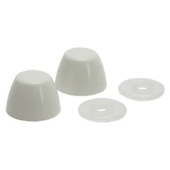 Fluidmaster 7115 Toilet Bowl Bolt Cap in White