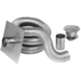 Z-FLEX Z-Flex 2GACKIT05.535 Chimney Kit 5.5x35 FT Aluminum Liner Kit