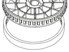 MILWAUKEE Milwaukee Tool 45-69-0030 Pulley Tire