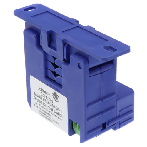 JOHNSON CONTROLS Johnson Controls CSD-CA1G1-1 Split Core Current Switch 1.25 Amp Adjustable Setpoint