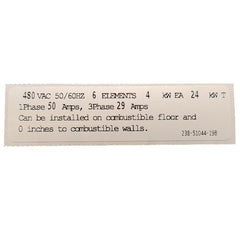 BRADFORD WHITE 4155104319 NATURAL GAS CONVERSION KITS