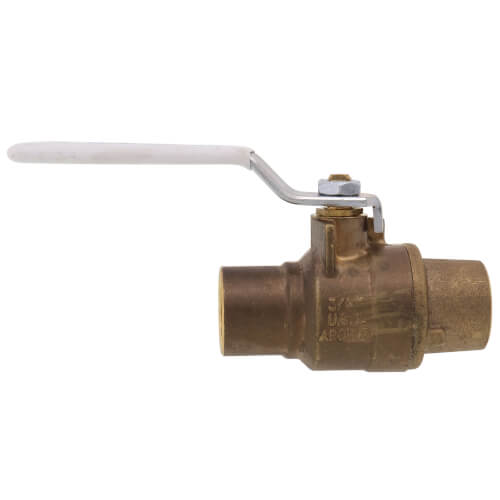 APOLLO VALVES Apollo Valves 77FLF20401 77FLF-200 Series 3/4 in. Brass Full Port Solder 600# Ball Valve