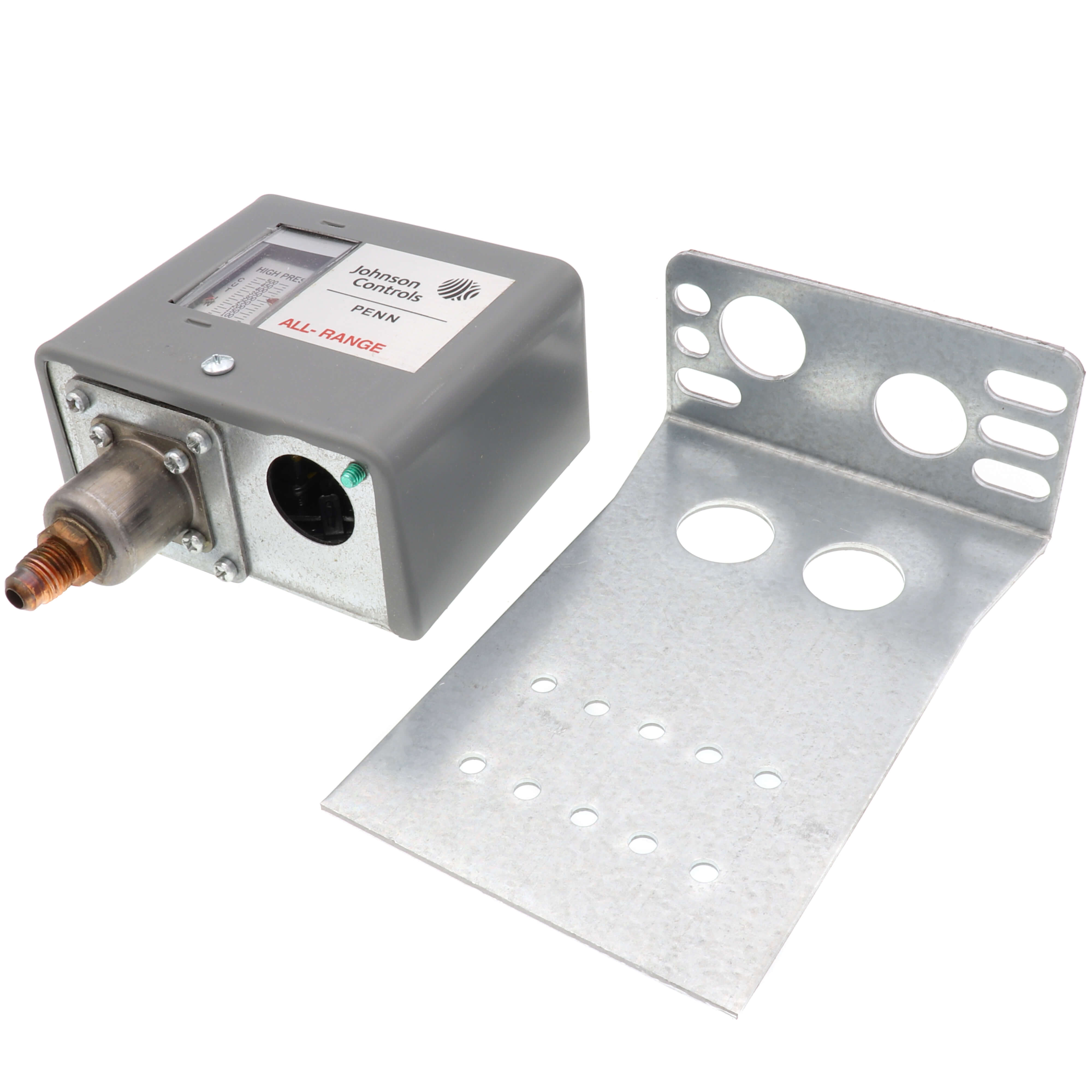 JOHNSON CONTROLS Johnson Controls P70CA-2C High Pressure Control 50-450 psi 1/4 Male Flare