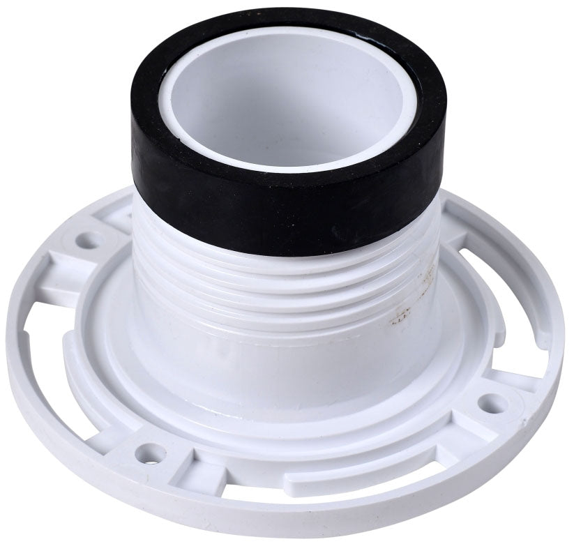 OATEY Oatey 43651 Twist-N-Set 4 in. PVC Closet Flange