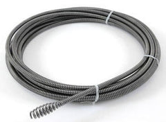RIDGID RIDGID 62245 3/8 x 25' Sink/Sectional Cable with Male Coupling for K50 Drain Cleaning Sectional Machine