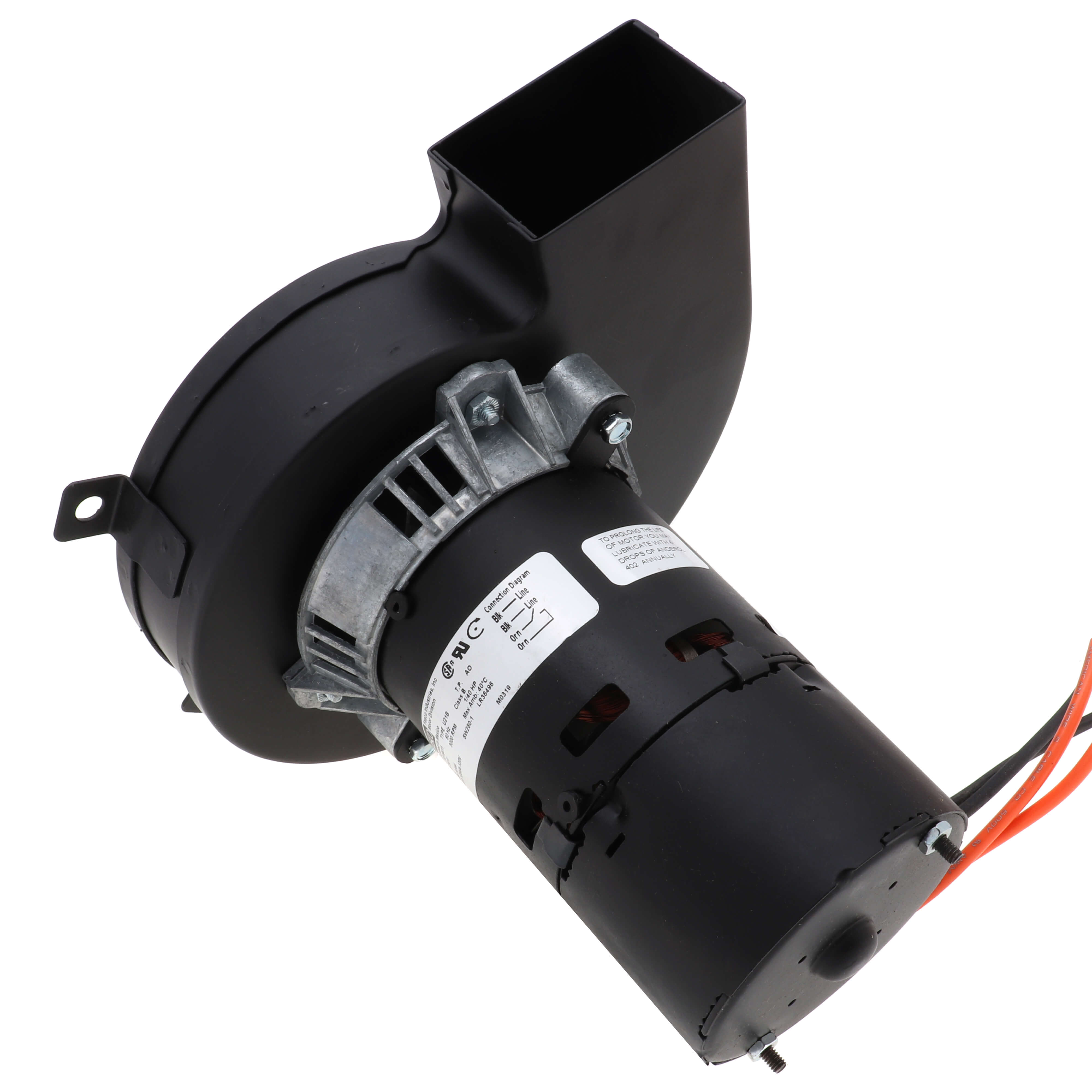 GENTEQ MOTORS Fasco A144 1-Speed 3000 RPM York Blower Motor 208/230V