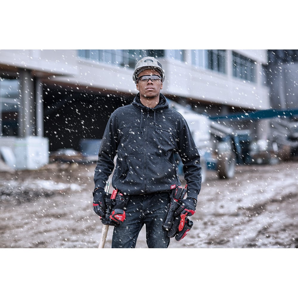 MILWAUKEE Milwaukee 311B-L NO Days Off Hooded Sweatshirt - Black