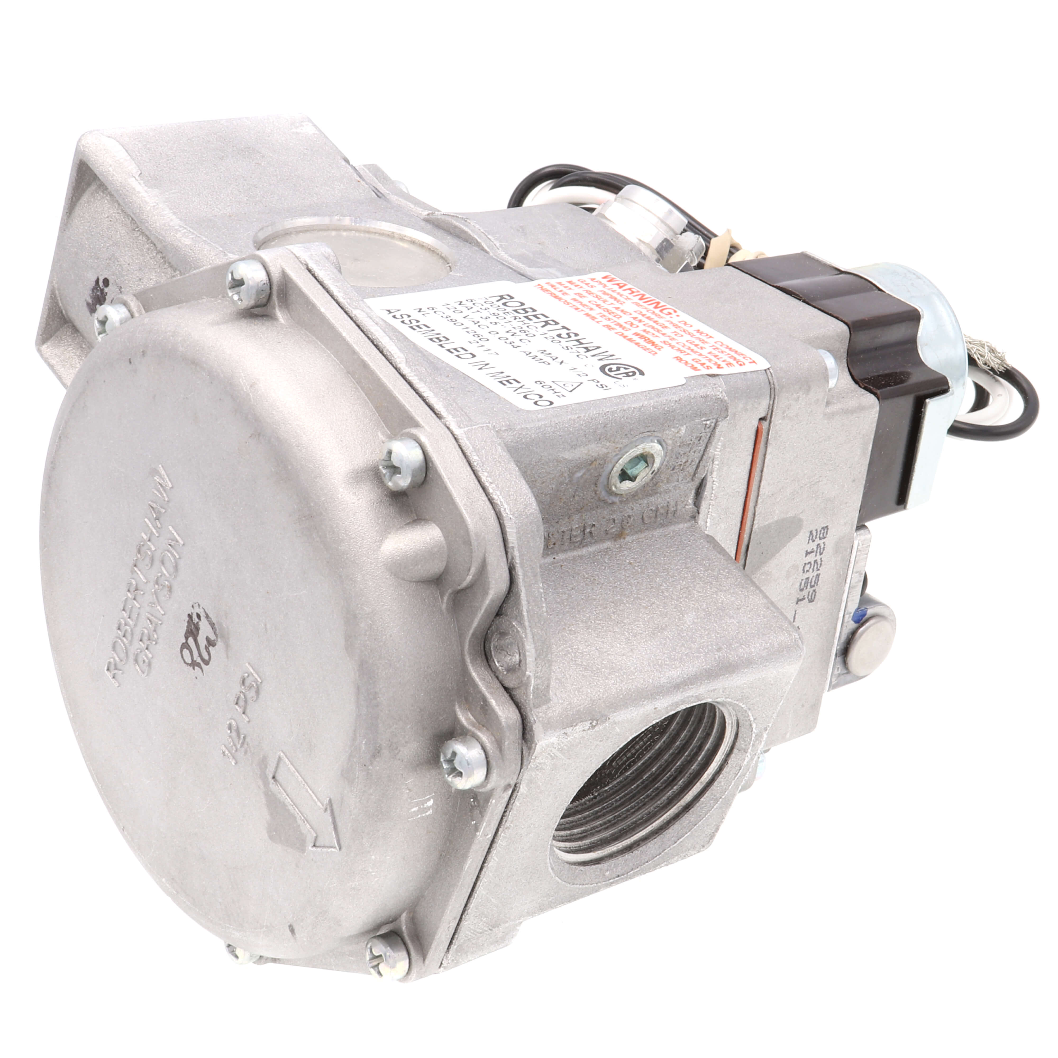 ROBERTSHAW Robertshaw 700-456 120v 1 X 1 Standing Pilot Gas Valve 600000 BTU Slow Opening