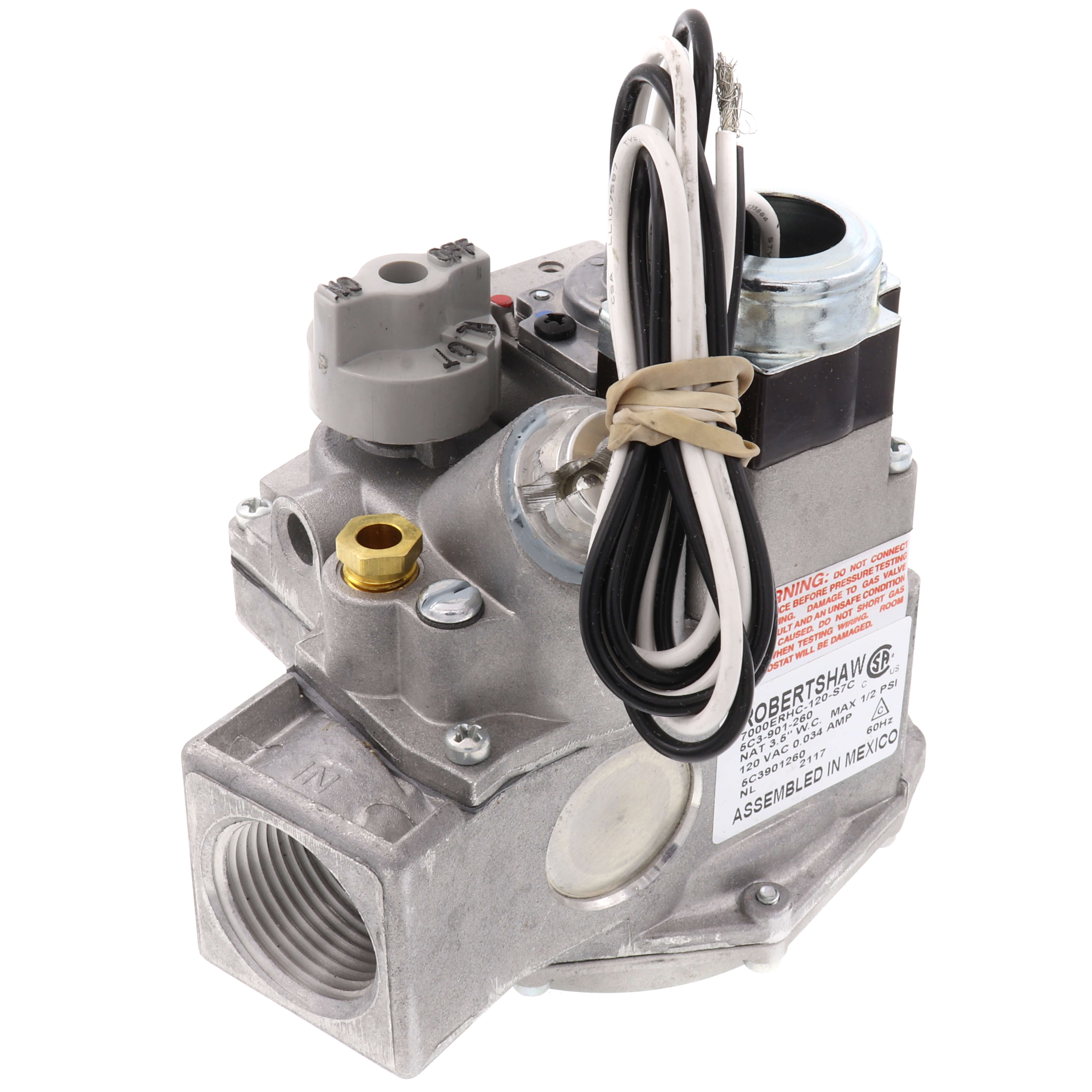 ROBERTSHAW Robertshaw 700-456 120v 1 X 1 Standing Pilot Gas Valve 600000 BTU Slow Opening