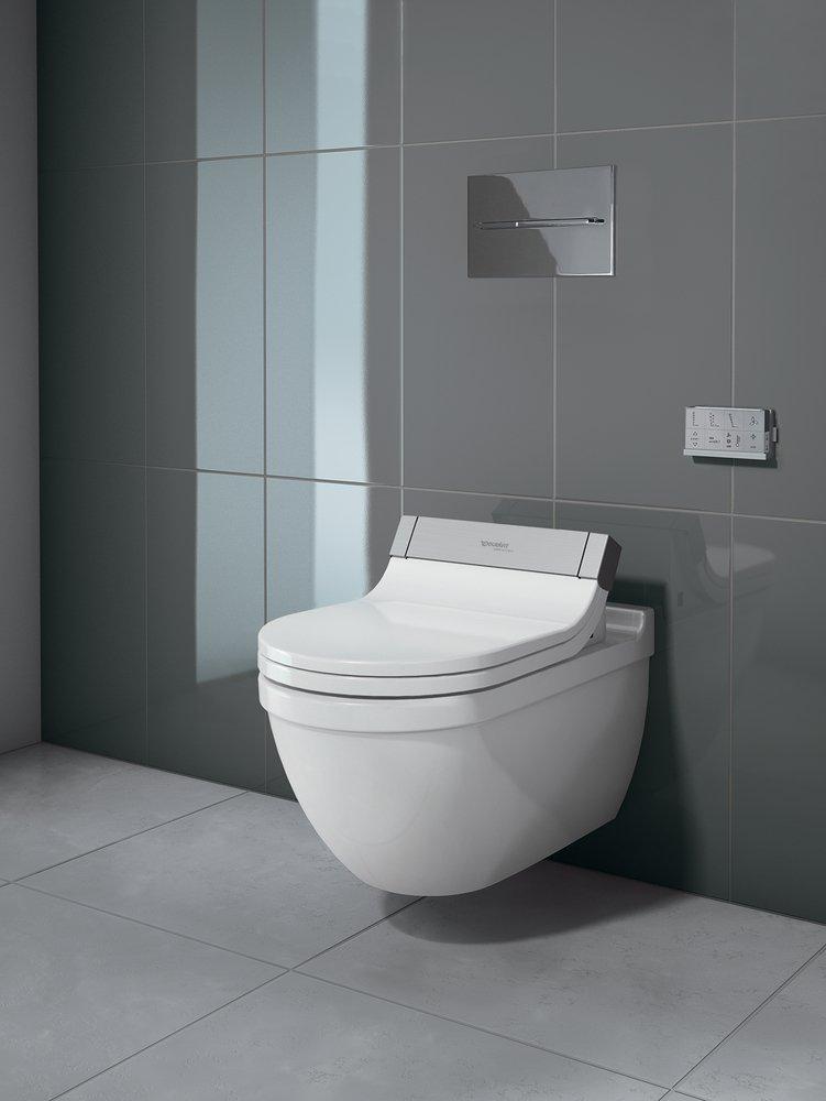 DURAVIT Duravit 610001001001300 SensoWash Starck C Elongated Closed Front Toilet Seat in White