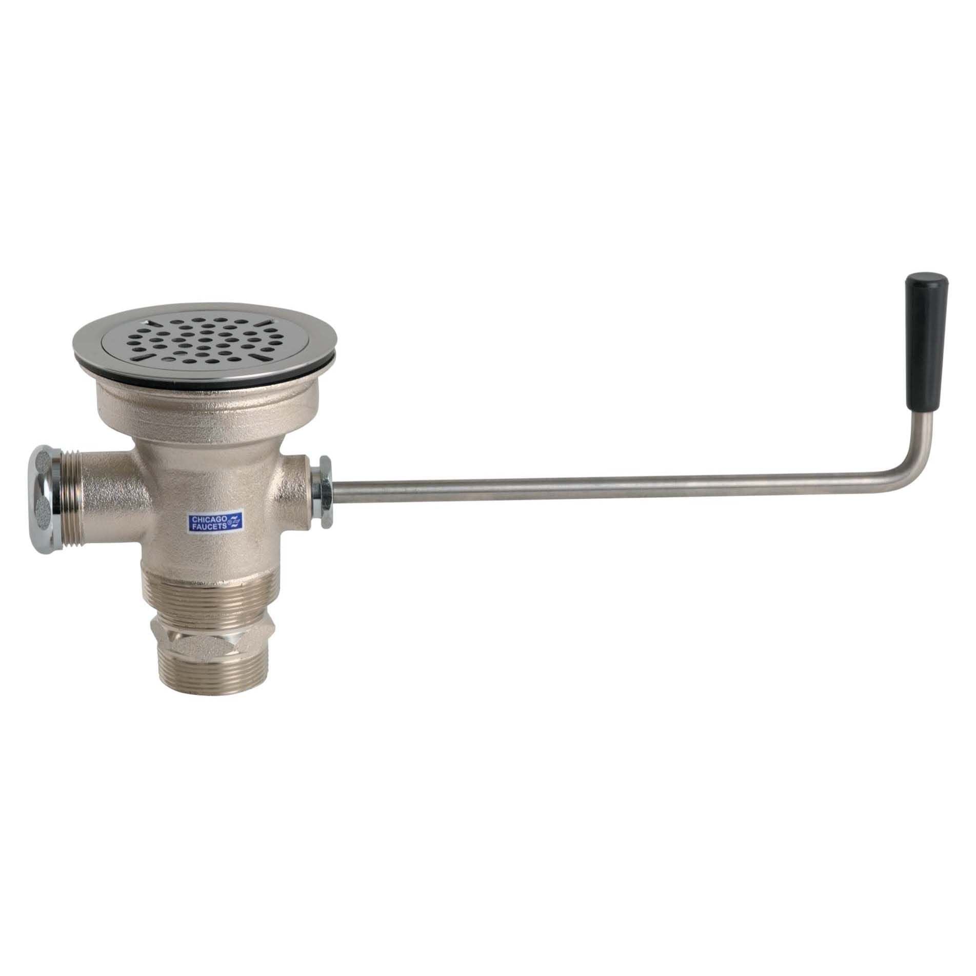 CHICAGO FAUCETS Chicago Faucets 1366-NF Twist Type Commercial Iron Drain