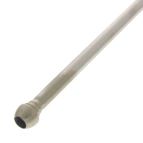 BRASSCRAFT Brasscraft 1-20ANSP One Piece Faucet Riser with Insert, Satin Nickel, 3/8 OD x 19-1/2L
