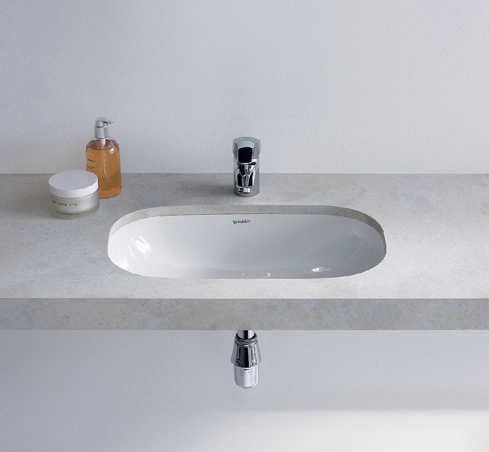 DURAVIT Duravit 0338560000 D-Code 22-7/8 x 17-7/8 in. Bathroom Sink