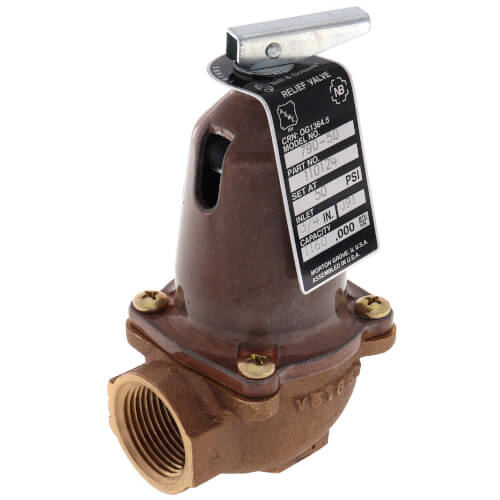 BELL & GOSSETT Bell & Gossett 110124 790 50 ASME Relief Valve