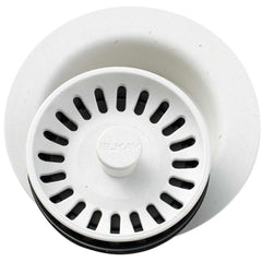 ELKAY Elkay LKQD35RT Plastic Disposer Flange with Basket Strainer and Stopper in Ricotta