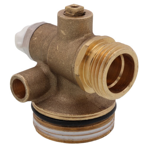 UPONOR Uponor A2621250 TruFLOW Manifold End Cap with Vent & Drain
