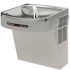 ELKAY Elkay EZO8L Wall Mount Hands-Free Activation ADA Cooler Non-Filtered Light Gray Granite