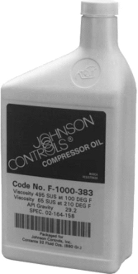 JOHNSON CONTROLS F-1000-383 COMPRESSOR PARTS & ACCESSORIES