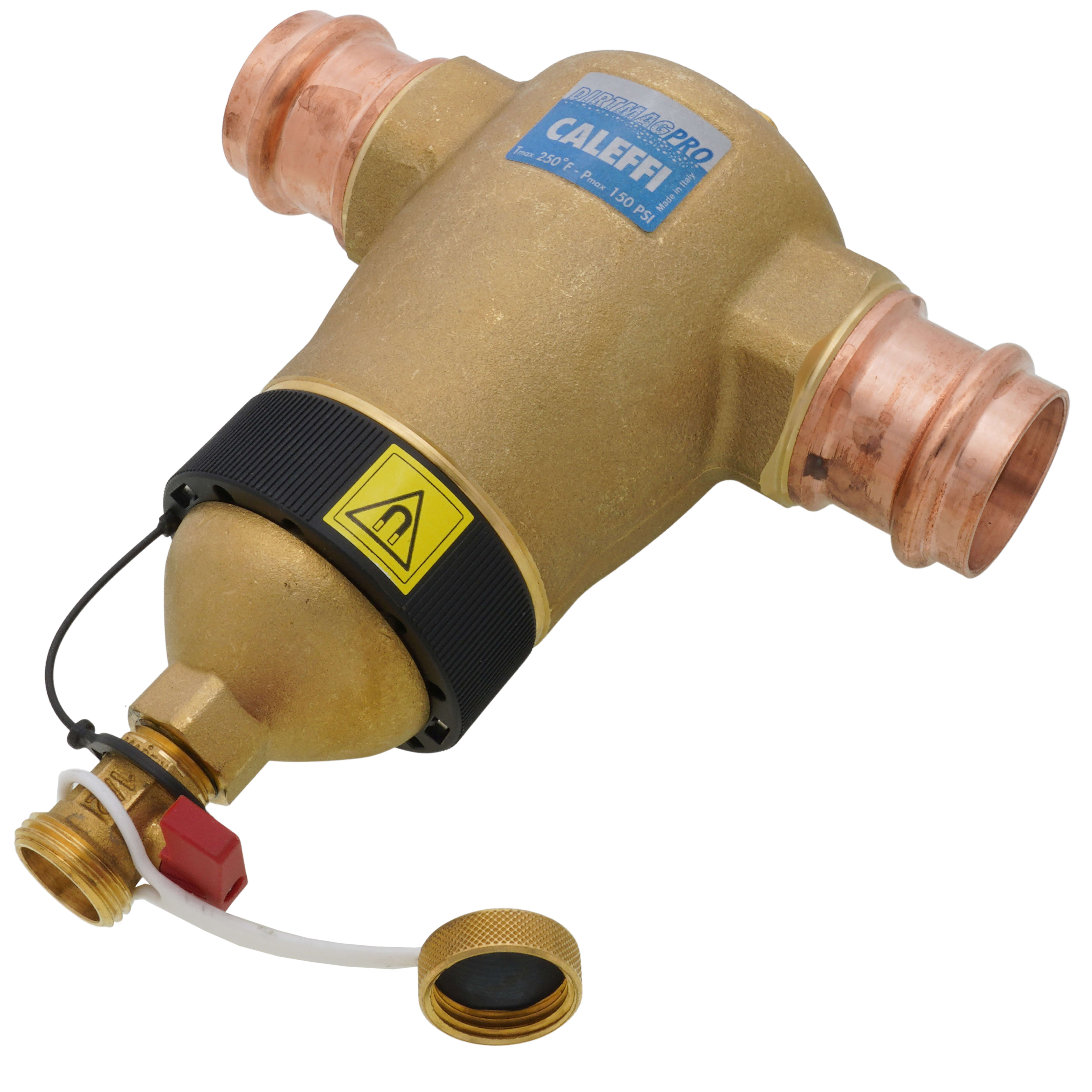 CALEFFI Caleffi 546368AM DirtMagPRO 1-1/2 Press Dirt Separator