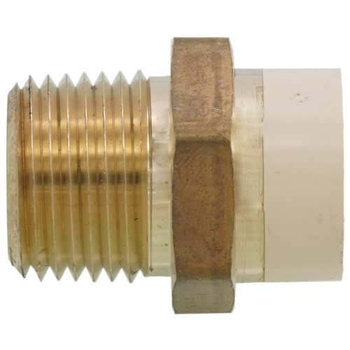 SIOUX CHIEF Sioux Chief 646-CG2 Adapter 1/2 MIP X 1/2 CPVC SOC NO LEAD