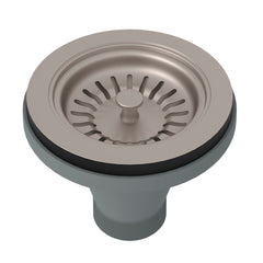 ROHL ROHL 735STN Basket Strainer (Less Pop-Up) in Satin Nickel